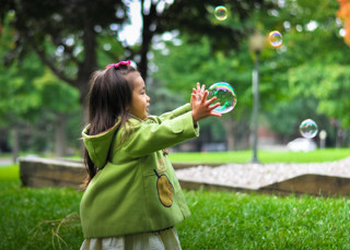child playing